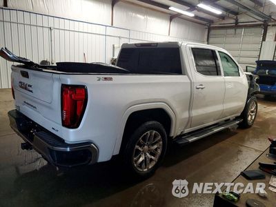 Trzecie zdjęcie samochodu z tyłu: 2020 GMC SIERRA K1500 SLT VIN:3GTU9DEDXLG192618 - miniatura