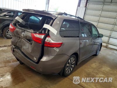 Trzecie zdjęcie samochodu z tyłu: 2019 TOYOTA SIENNA XLE PREMIUM 7-PASSENGER VIN:5TDDZ3DC6KS227092 - miniatura