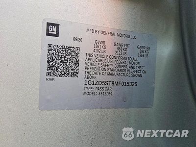 Zdjęcie 12 z 12 samochodu: 2021 CHEVROLET MALIBU LT VIN:1G1ZD5ST8MF015325 - miniatura