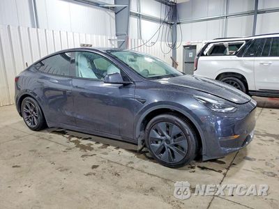 Czwarte zdjęcie samochodu z boku: 2025 TESLA MODEL Y VIN:7SAYGDEE4SF251900 - miniatura