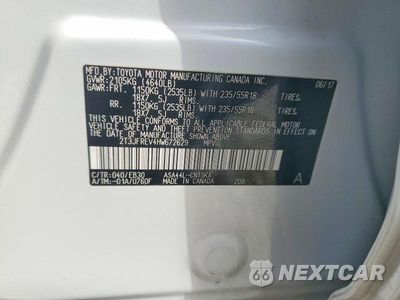 Zdjęcie 13 z 13 samochodu: 2017 TOYOTA RAV4 SE VIN:2T3JFREV4HW672629 - miniatura