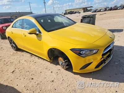 Czwarte zdjęcie samochodu z boku: 2021 MERCEDES-BENZ CLA 250 VIN:W1K5J4GB3MN238229 - miniatura