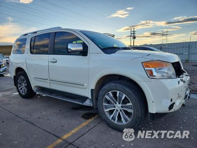 Czwarte zdjęcie samochodu z boku: 2015 NISSAN ARMADA SL VIN:5N1AA0NCXFN600178 - miniatura