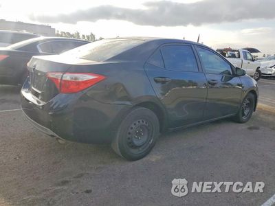 Trzecie zdjęcie samochodu z tyłu: 2014 TOYOTA COROLLA LE VIN:5YFBURHE3EP039115 - miniatura