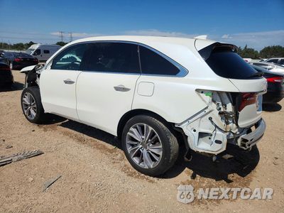 Drugie zdjęcie samochodu z przodu: 2018 ACURA MDX TECHNOLOGY VIN:5J8YD4H51JL014828 - miniatura