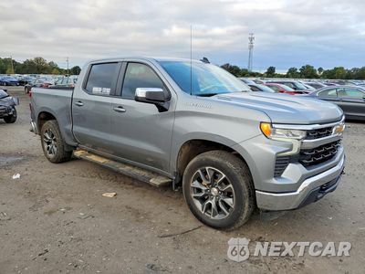 Czwarte zdjęcie samochodu z boku: 2024 CHEVROLET SILVERADO K1500 LT VIN:1GCPDDEK8RZ334693 - miniatura