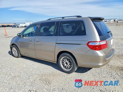 Drugie zdjęcie samochodu z przodu: 2006 HONDA ODYSSEY TOURING VIN:5FNRL38866B007376 - miniatura