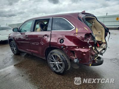 Drugie zdjęcie samochodu z przodu: 2017 TOYOTA HIGHLANDER LIMITED PLATINUM VIN:5TDDZRFH4HS427604 - miniatura