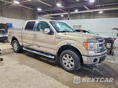 Czwarte zdjęcie samochodu z boku: 2013 FORD F150 SUPERCREW VIN:1FTFW1ET7DKF60495 - miniatura