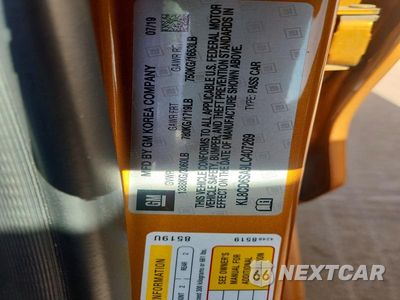 Zdjęcie 13 z 13 samochodu: 2020 CHEVROLET SPARK 1LT VIN:KL8CD6SA9LC407269 - miniatura