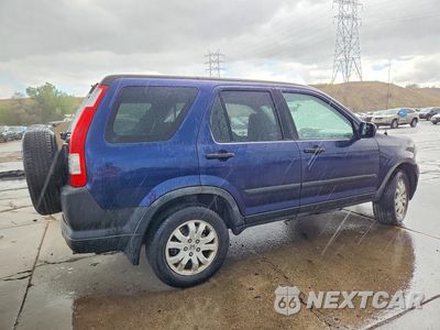 Trzecie zdjęcie samochodu z tyłu: 2006 HONDA CR-V EX VIN:JHLRD78866C018463 - miniatura
