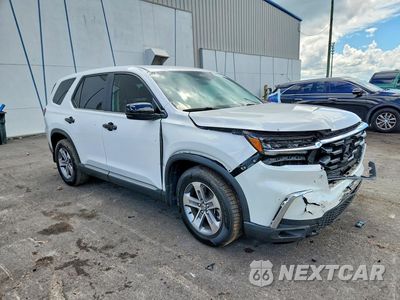 Czwarte zdjęcie samochodu z boku: 2025 HONDA PILOT EXL VIN:5FNYG2H46SB021179 - miniatura