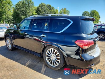 Drugie zdjęcie samochodu z przodu: 2015 INFINITI QX80 BASE VIN:JN8AZ2NE5F9084187 - miniatura