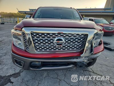 Piąte zdjęcie samochodu w środku: 2018 NISSAN TITAN PLATINUM RESERVE VIN:1N6AA1E59JN547023 - miniatura
