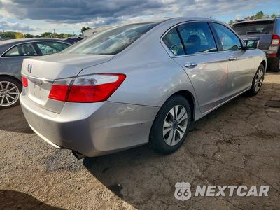 Trzecie zdjęcie samochodu z tyłu: 2013 HONDA ACCORD LX VIN:1HGCR2E35DA170485 - miniatura