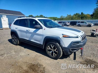 Czwarte zdjęcie samochodu z boku: 2015 JEEP CHEROKEE TRAILHAWK VIN:1C4PJMBS7FW651701 - miniatura