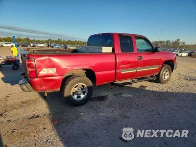 Trzecie zdjęcie samochodu z tyłu: 2004 CHEVROLET SILVERADO K1500 VIN:2GCEK19T741262675 - miniatura