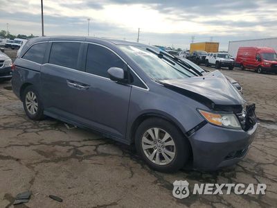 Czwarte zdjęcie samochodu z boku: 2015 HONDA ODYSSEY EXL VIN:5FNRL5H62FB095790 - miniatura