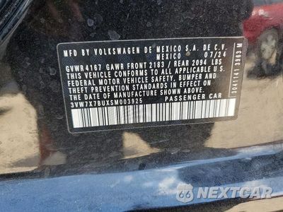 Zdjęcie 12 z 12 samochodu: 2025 VOLKSWAGEN JETTA SE VIN:3VW7X7BUXSM003925 - miniatura