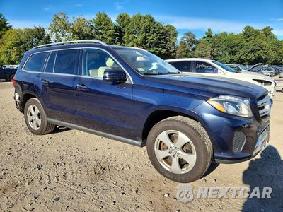 Czwarte zdjęcie samochodu z boku: 2017 MERCEDES-BENZ GLS 450 4MATIC VIN:4JGDF6EEXHA775172 - miniatura
