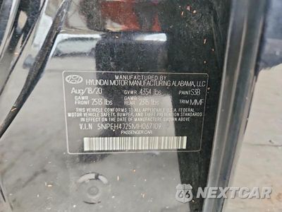 Zdjęcie 12 z 12 samochodu: 2021 HYUNDAI SONATA LIMITED VIN:5NPEH4J25MH067109 - miniatura