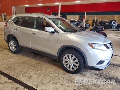 Czwarte zdjęcie samochodu z boku: 2015 NISSAN ROGUE S VIN:KNMAT2MV3FP590921 - miniatura