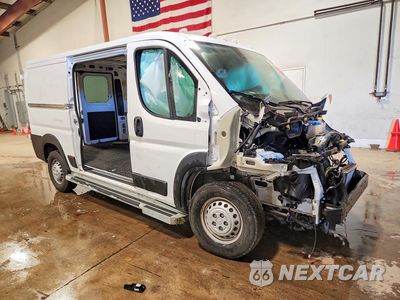 Czwarte zdjęcie samochodu z boku: 2025 RAM PROMASTER 2500 DELIVERY VAN VIN:3C6LRVVG1SE526645 - miniatura