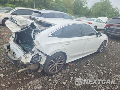 Trzecie zdjęcie samochodu z tyłu: 2024 HONDA CIVIC TOURING VIN:2HGFE1F92RH336301 - miniatura