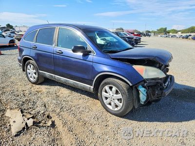 Czwarte zdjęcie samochodu z boku: 2009 HONDA CR-V EX VIN:5J6RE38549L009798 - miniatura