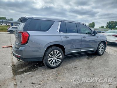 Trzecie zdjęcie samochodu z tyłu: 2021 GMC YUKON DENALI VIN:1GKS2DKL8MR175040 - miniatura