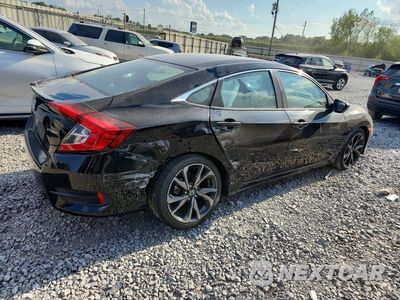 Trzecie zdjęcie samochodu z tyłu: 2021 HONDA CIVIC SPORT VIN:2HGFC2F89MH555879 - miniatura