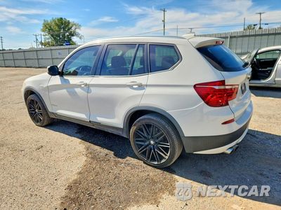 Drugie zdjęcie samochodu z przodu: 2013 BMW X3 XDRIVE28I VIN:5UXWX9C51D0A28933 - miniatura