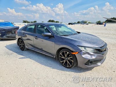 Czwarte zdjęcie samochodu z boku: 2021 HONDA CIVIC SPORT VIN:2HGFC2F81MH512699 - miniatura
