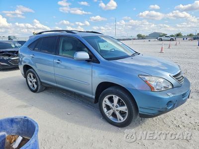Czwarte zdjęcie samochodu z boku: 2008 LEXUS RX 400H VIN:JTJHW31U282056314 - miniatura