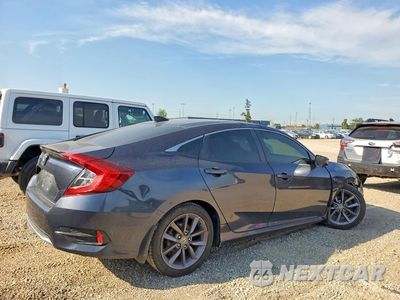 Trzecie zdjęcie samochodu z tyłu: 2020 HONDA CIVIC EX VIN:19XFC1F37LE009671 - miniatura