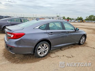Trzecie zdjęcie samochodu z tyłu: 2020 HONDA ACCORD LX VIN:1HGCV1F19LA004343 - miniatura