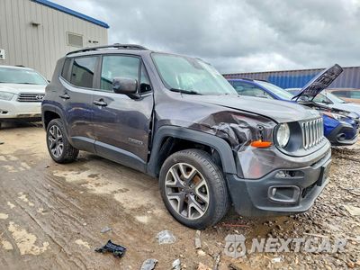 Czwarte zdjęcie samochodu z boku: 2016 JEEP RENEGADE LATITUDE VIN:ZACCJBBT6GPD42344 - miniatura