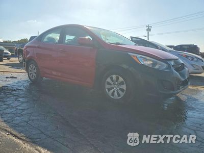 Czwarte zdjęcie samochodu z boku: 2017 HYUNDAI ACCENT SE VIN:KMHCT4AE4HU186079 - miniatura