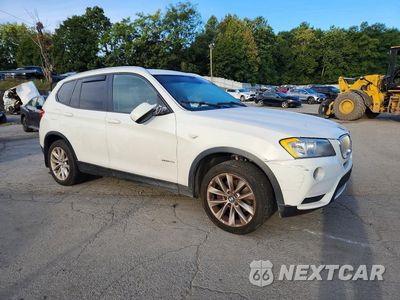 Czwarte zdjęcie samochodu z boku: 2014 BMW X3 XDRIVE28I VIN:5UXWX9C54E0D26748 - miniatura