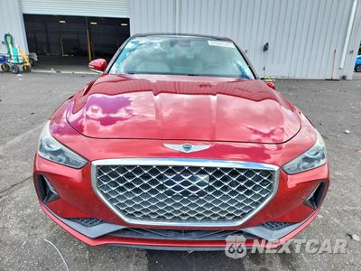 Piąte zdjęcie samochodu w środku: 2020 GENESIS G70 ELITE VIN:KMTG74LE8LU046411 - miniatura