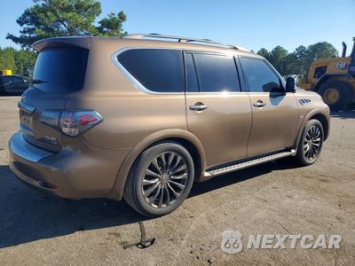 Trzecie zdjęcie samochodu z tyłu: 2017 INFINITI QX80 LIMITED VIN:JN8AZ2NE3H9156099 - miniatura