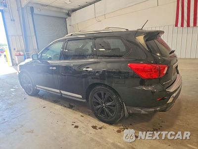 Drugie zdjęcie samochodu z przodu: 2017 NISSAN PATHFINDER PLATINUM VIN:5N1DR2MN5HC699401 - miniatura
