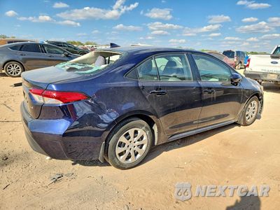Trzecie zdjęcie samochodu z tyłu: 2024 TOYOTA COROLLA LE VIN:5YFB4MDE5RP176894 - miniatura