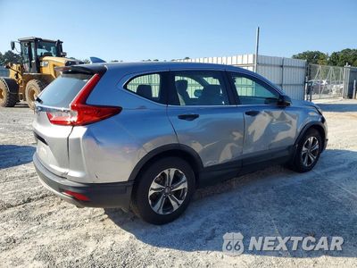 Trzecie zdjęcie samochodu z tyłu: 2017 HONDA CR-V LX VIN:7FARW5H36HE000796 - miniatura