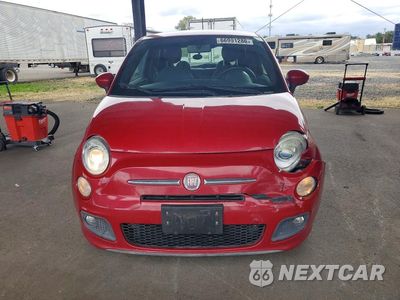 Piąte zdjęcie samochodu w środku: 2012 FIAT 500 SPORT VIN:3C3CFFBR5CT287888 - miniatura