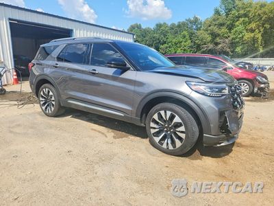 Czwarte zdjęcie samochodu z boku: 2025 FORD EXPLORER PLATINUM VIN:1FMUK8HH1SGB82351 - miniatura