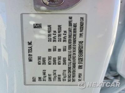 Zdjęcie 13 z 13 samochodu: 2021 TESLA MODEL 3 VIN:5YJ3E1EA9MF031745 - miniatura