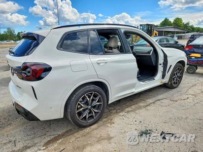 Trzecie zdjęcie samochodu z tyłu: 2023 BMW X3 XDRIVE30I VIN:5UX53DP02P9N66658 - miniatura