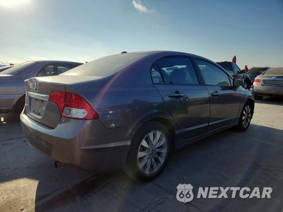 Trzecie zdjęcie samochodu z tyłu: 2009 HONDA CIVIC EXL VIN:19XFA16939E027071 - miniatura