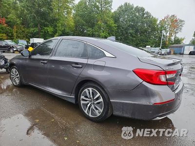 Drugie zdjęcie samochodu z przodu: 2022 HONDA ACCORD HYBRID EXL VIN:1HGCV3F57NA008926 - miniatura